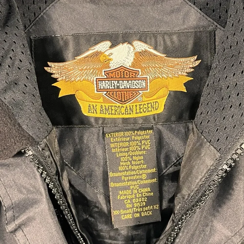 Harley Davidson Woman’s Overall‎ Jacket + Bibs Polyester - XXS